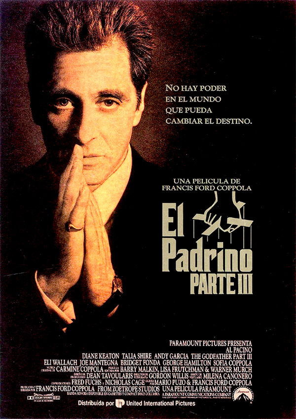 Poster pelicula El Padrino 3